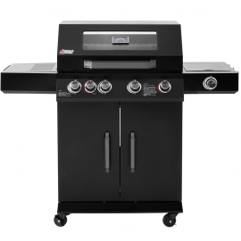 THERMOGATZ GS GRILL ABYSS VIEW Ψησταριά Υγραερίου με 4 Εστίες και Πλαϊνό Μάτι 19kW